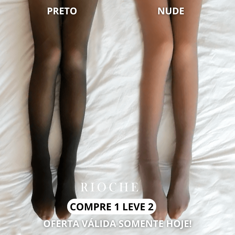 KIT MEIA CALÇA ULTRA FORRADA TRANSLÚCIDA