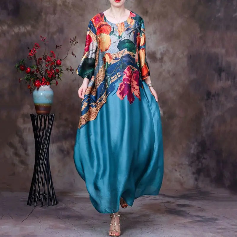 Vestido Floral França / O Campeão em Luxo e Conforto!