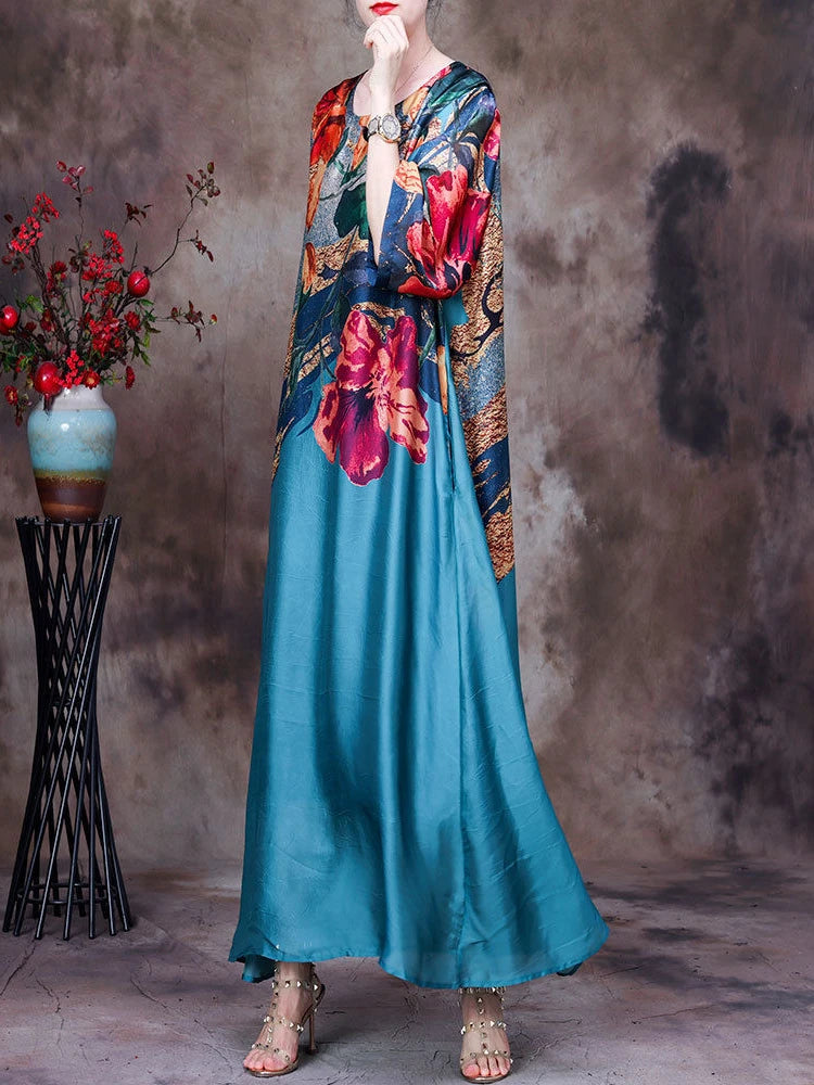 Vestido Floral França / O Campeão em Luxo e Conforto!