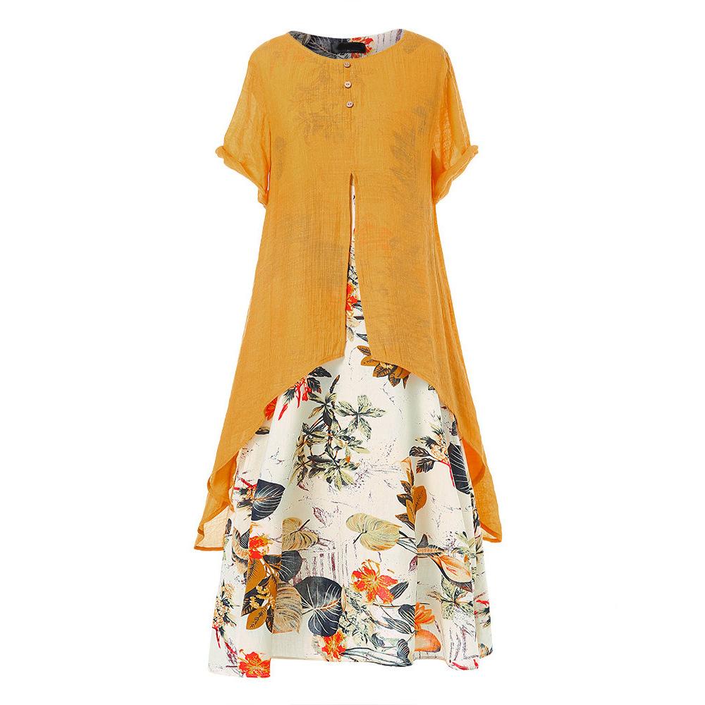 Vestido Delicato Flora™/ Com Tecido Suave e Design Sofisticado