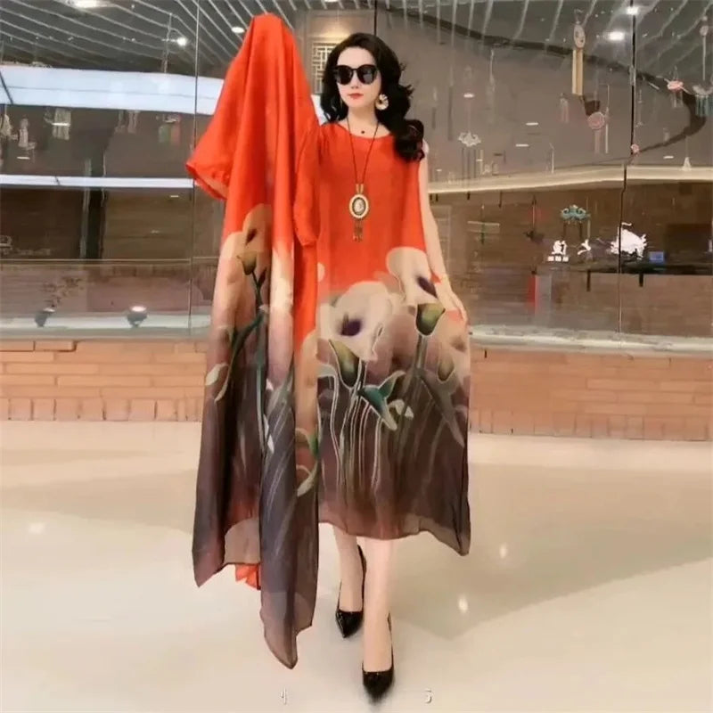 Conjunto de Vestido e Sobretudo Fiolita™ / Elegância Descomplicada e Versátil para Todas as Estações!