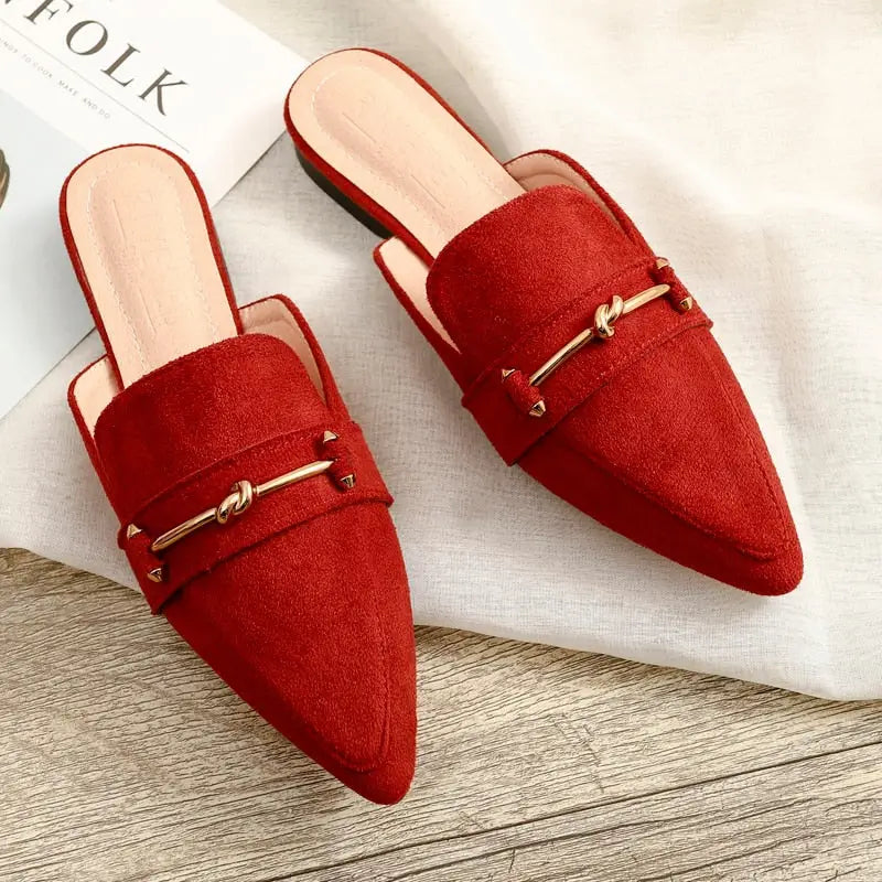 Sapatilha Mule Feminino Bico Fino Giorgia