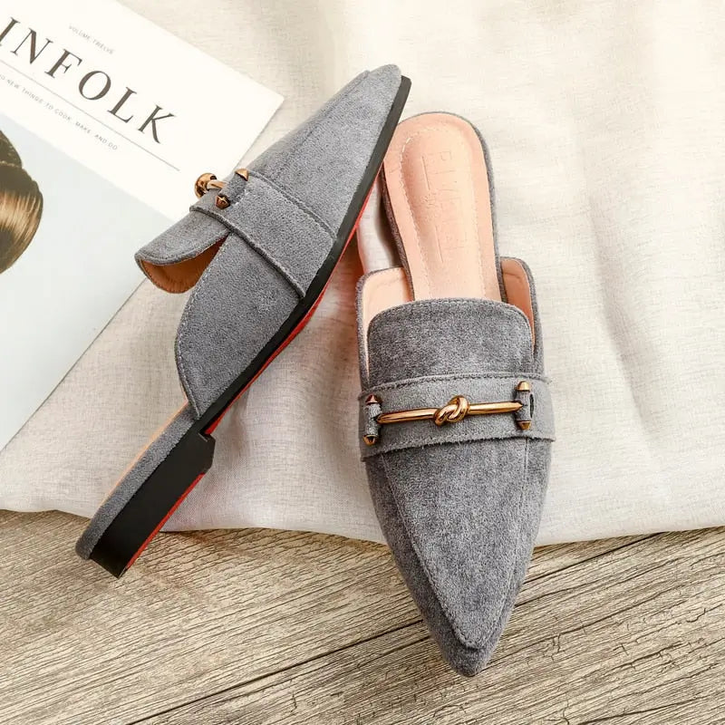 Sapatilha Mule Feminino Bico Fino Giorgia