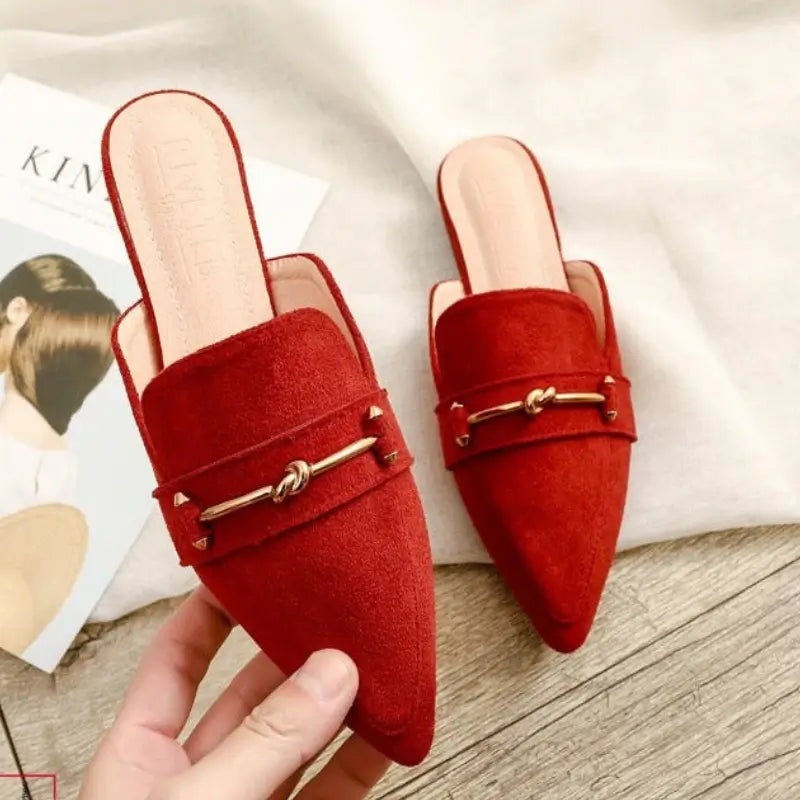 Sapatilha Mule Feminino Bico Fino Giorgia