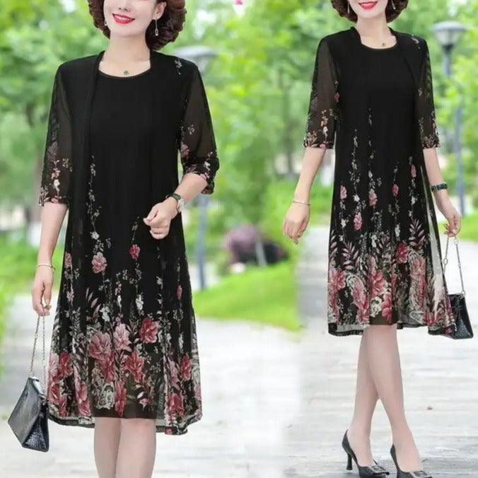 Conjunto Summy Vestido + Cardigã / Conforto Extra Até Nos Dias Mais Quentes!