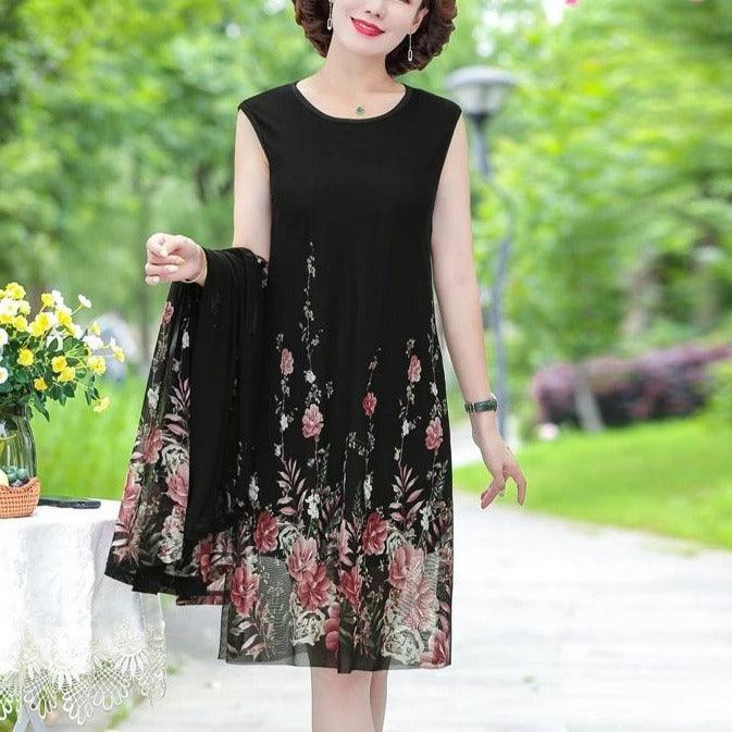 Conjunto Summy Vestido + Cardigã / Conforto Extra Até Nos Dias Mais Quentes!