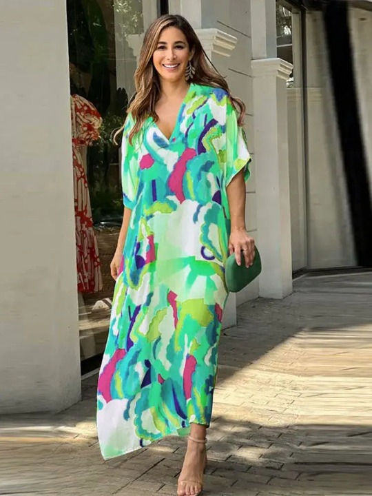 Vestido Feminino Gaby™ / Elegância Descomplicada e Versátil para Todas as Estações!