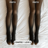 KIT MEIA CALÇA ULTRA FORRADA TRANSLÚCIDA