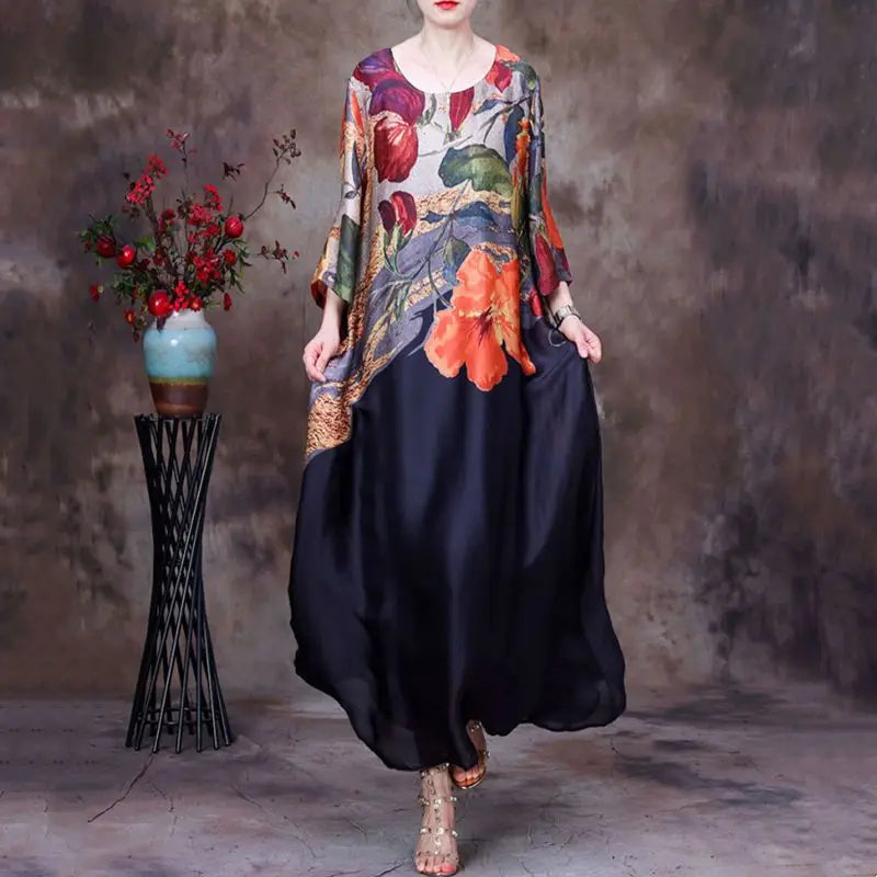 Vestido Floral França / O Campeão em Luxo e Conforto!