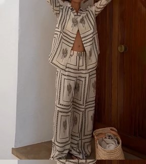 Conjunto de 2 peças de impressão de linhas geométricas abstratas