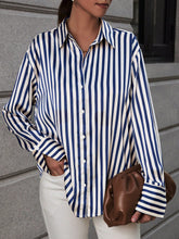 Camisa Finesse Zara™ | Estampa Listrada Clássica, Atemporal e elegante.