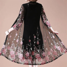 Conjunto Summy Vestido + Cardigã / Conforto Extra Até Nos Dias Mais Quentes!