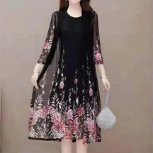 Conjunto Summy Vestido + Cardigã / Conforto Extra Até Nos Dias Mais Quentes!