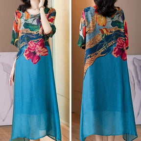 Vestido Floral França / O Campeão em Luxo e Conforto!