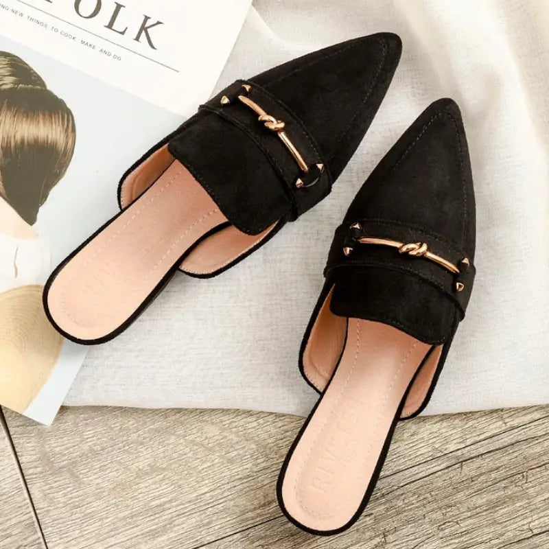 Sapatilha Mule Feminino Bico Fino Giorgia