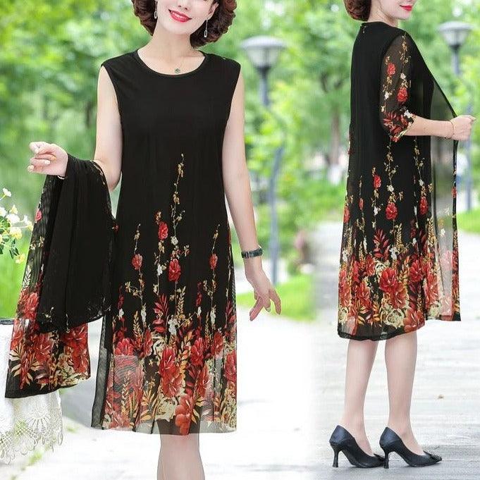 Conjunto Summy Vestido + Cardigã / Conforto Extra Até Nos Dias Mais Quentes!