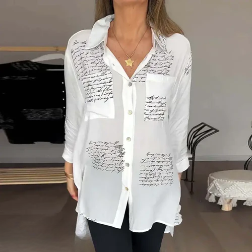 Débora ® | Blusa de botão elegante e confortável