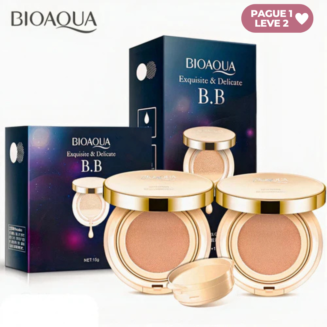 Pó Compacto BioAqua Cream Anti Manchas e Rejuvenescedora