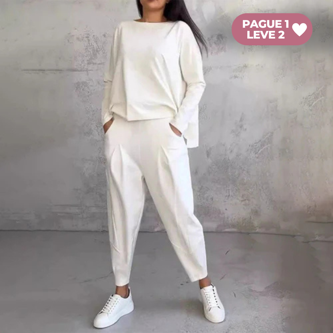 Conjunto Unic Color™ –Camisa + Calça | Sofisticado e transmite leveza