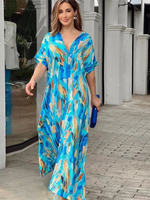 Vestido Feminino Gaby™ / Elegância Descomplicada e Versátil para Todas as Estações!
